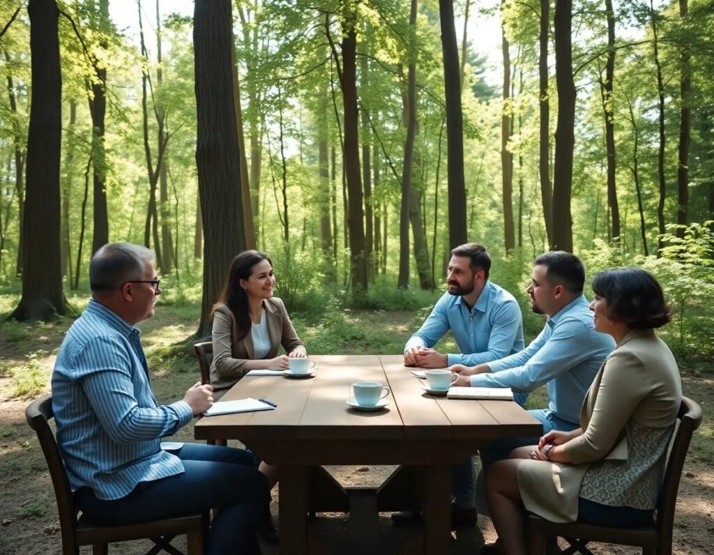 Waarom vergaderen in de natuur anders werkt