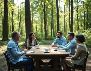 Waarom vergaderen in de natuur anders werkt